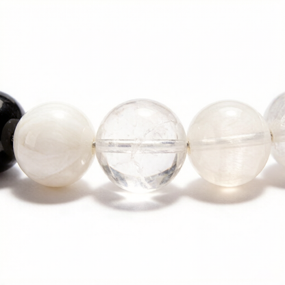 金水能量水晶手串 - Metal & Water Energy